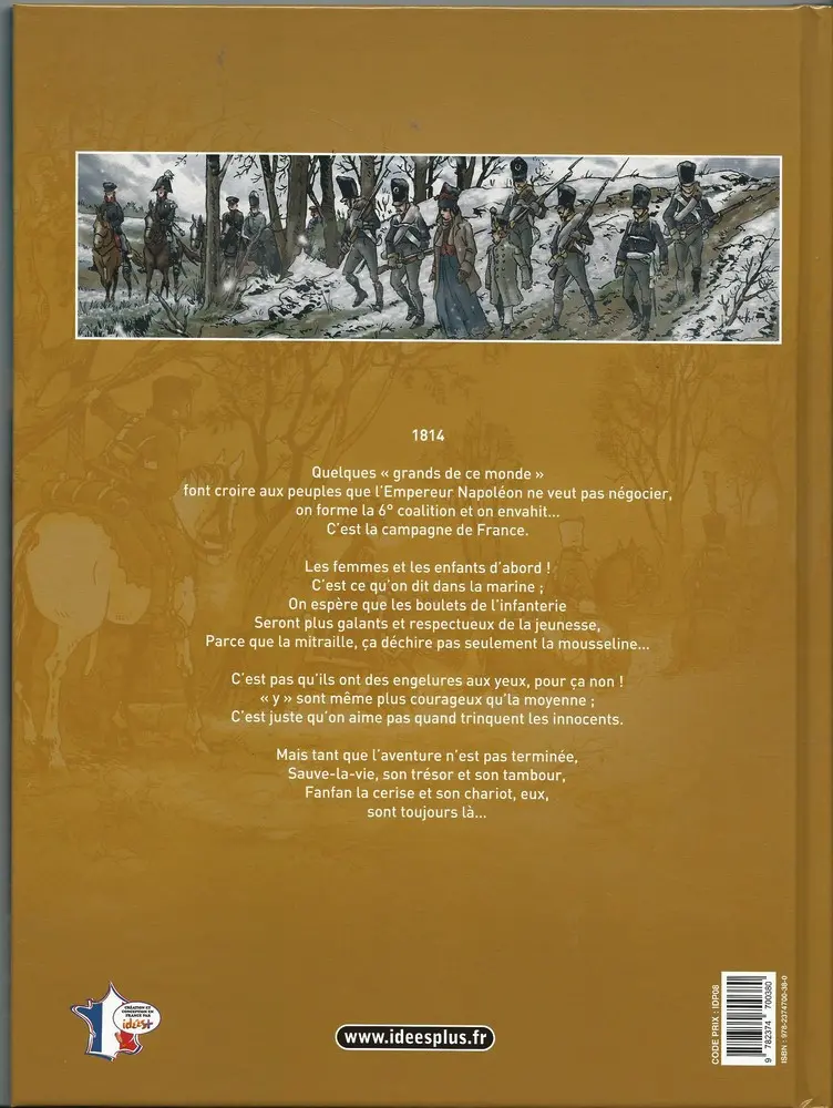 Verso de l'album La Gloire des Aigles Tome 3 L'aube sur l'aube !