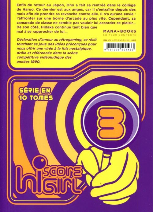 Verso de l'album Hi Score Girl 3