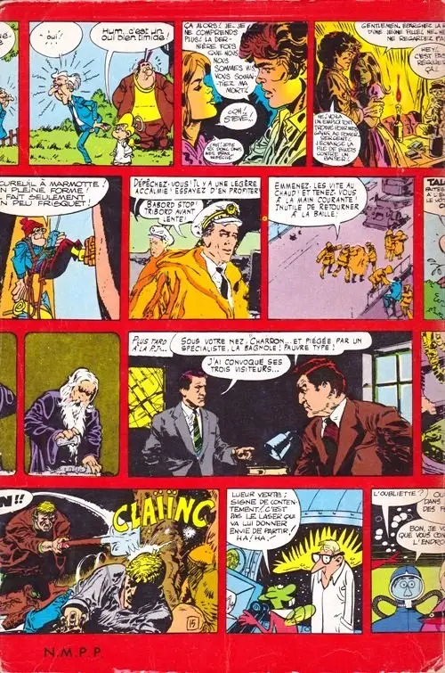 Verso de l'album Pilote N° 8