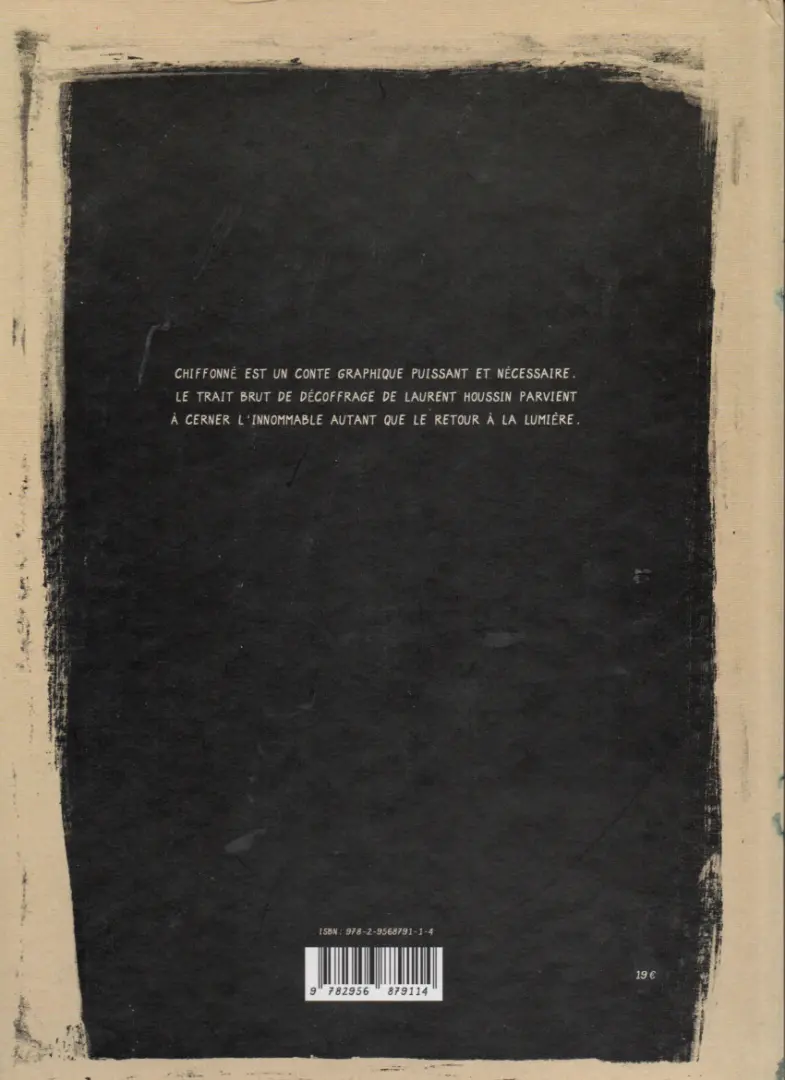 Verso de l'album Chiffonné