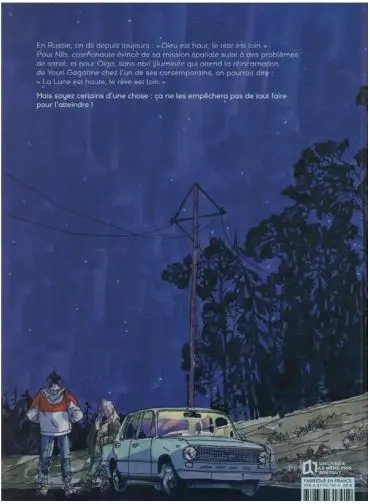 Verso de l'album Le compagnon de route