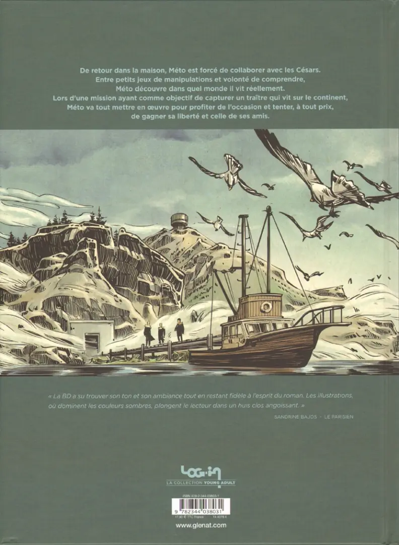 Verso de l'album Méto 3 Le monde