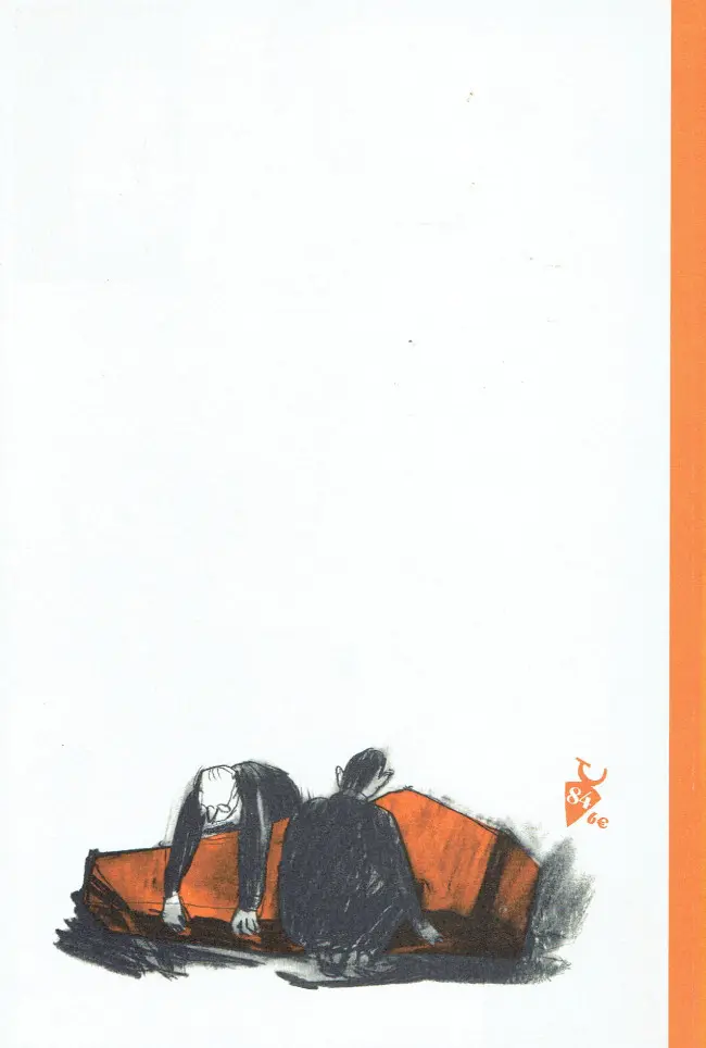 Verso de l'album Le fantôme