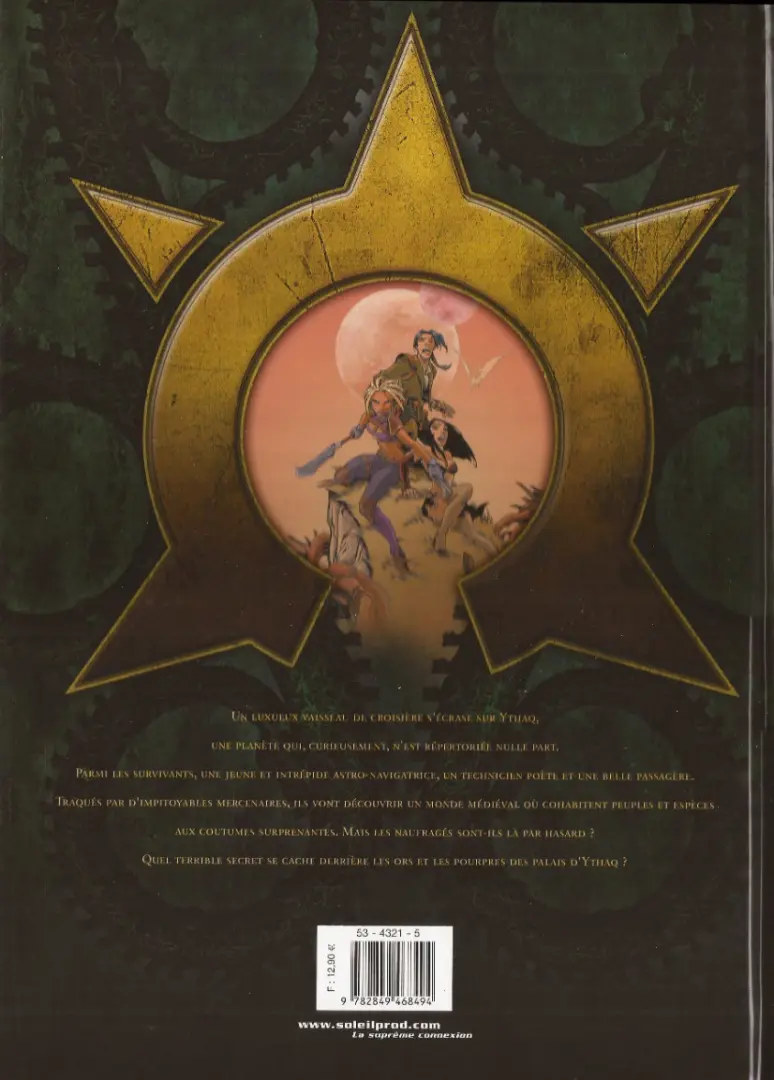 Verso de l'album Les Naufragés d'Ythaq Tome 4 L'ombre de Khengis
