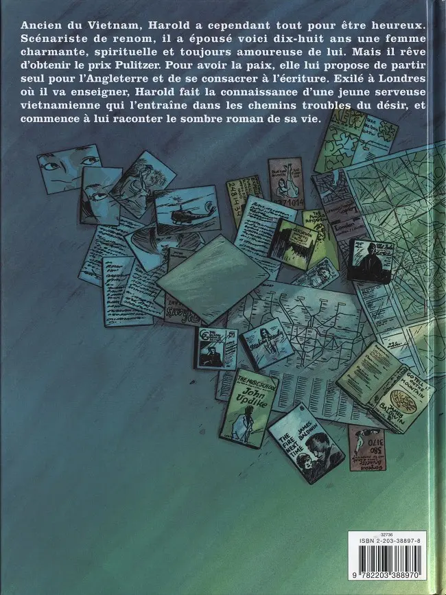Verso de l'album La Contorsionniste
