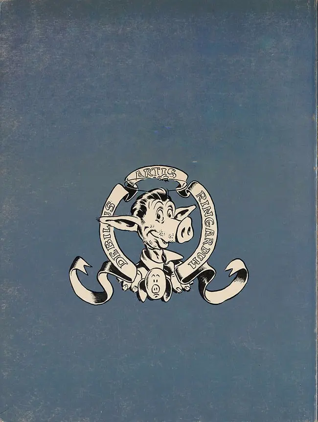 Verso de l'album Edmond le cochon Tome 1