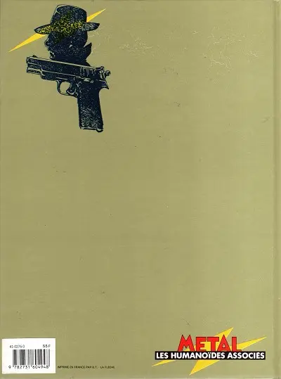 Verso de l'album Les Enquêtes du commissaire Raffini Tome 4 Martin squelette
