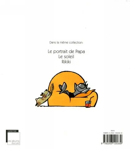 Verso de l'album Le Fils du chat Tome 3 Rikiki