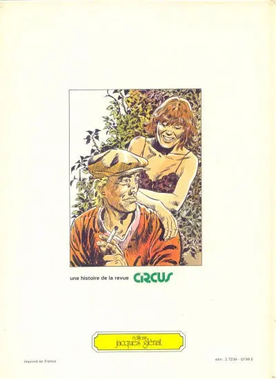 Verso de l'album Les aventures de Frédéric Joubert Tome 1 Un taxi en enfer