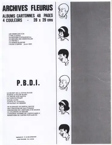 Verso de l'album Fripounet et Marisette P.B.D.I. Tome 7 Le Rachat du Sirimiri