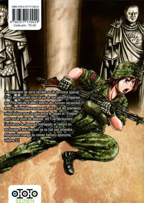 Verso de l'album Gate - Au-delà de la porte 5