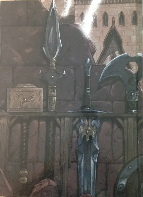 Verso de l'album Mjöllnir