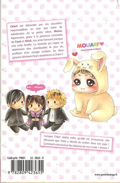 Verso de l'album Momo lover 2