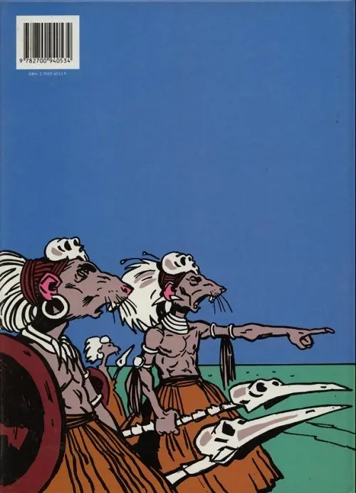 Verso de l'album Nemo, le capitaine vengeur