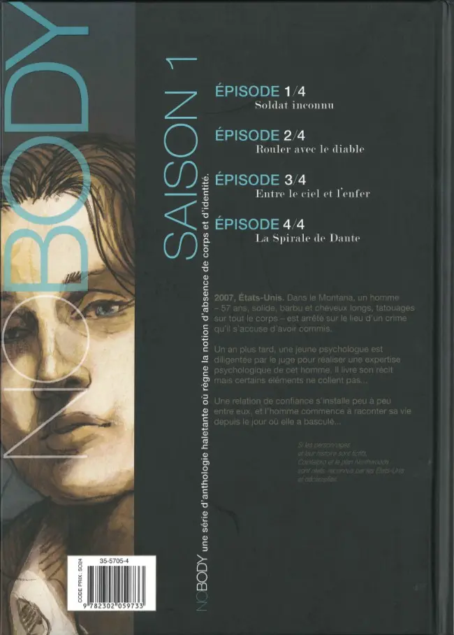 Verso de l'album No Body Épisode 2/4 Rouler avec le diable