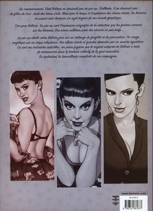 Verso de l'album Pin-up girls Interdit aux USA !