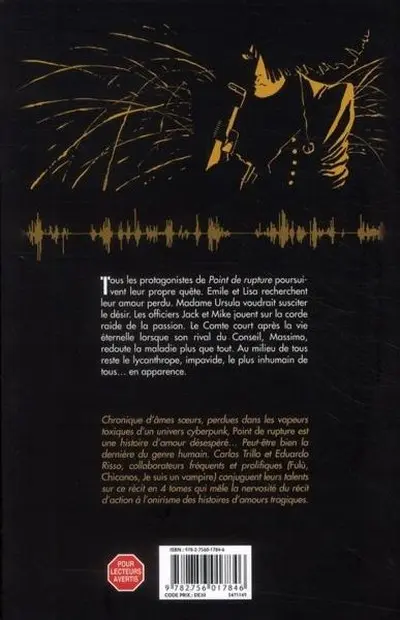 Verso de l'album Point de rupture Volume 3