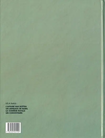 Verso de l'album Pour l'amour de l'art Tome 4 Les convoyeurs