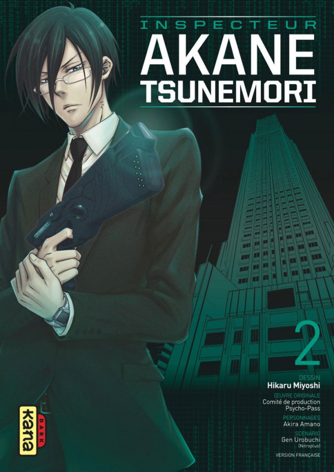 Couverture de l'album Psycho-Pass - Inspecteur Akane Tsunemori Tome 2