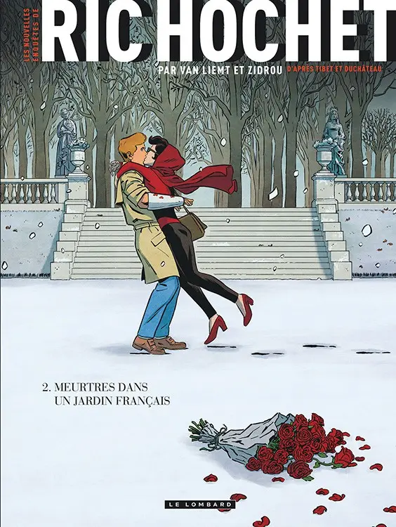 Couverture de l'album Les nouvelles enquêtes de Ric Hochet Tome 2 Meurtres dans un jardin français