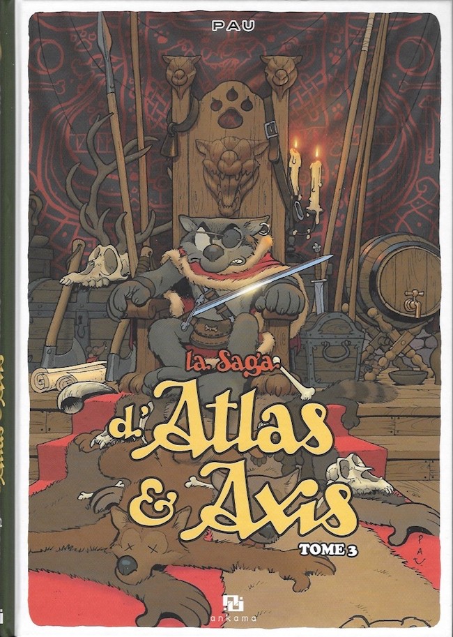 Couverture de l'album La saga d'Atlas & Axis Tome 3