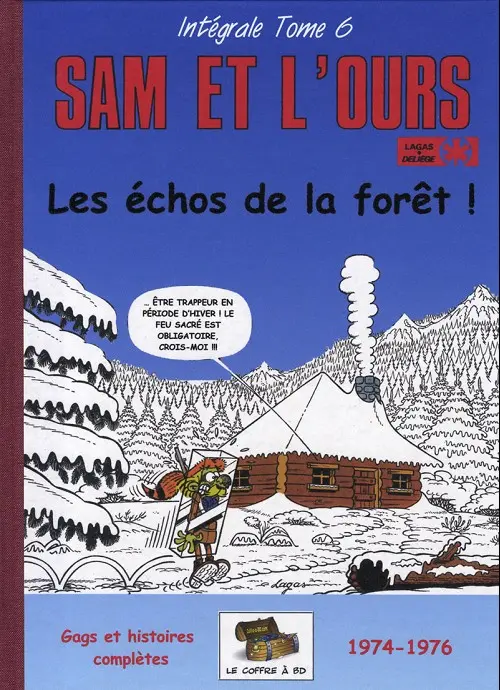 Couverture de l'album Sam et l'ours Tome 6 Les échos de la forêt !