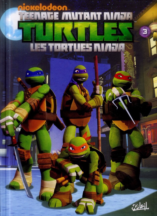 Couverture de l'album Teenage Mutant Ninja Turtles - Les Tortues Ninja Tome 3 Robots et cerveaux