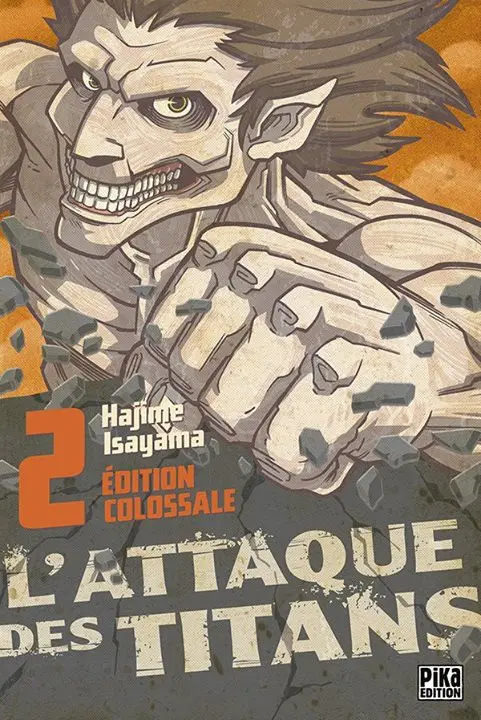 Couverture de l'album L'Attaque des Titans Édition Colossale 2