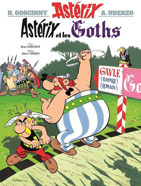 Couverture de l'album Astérix Tome 3 Astérix et les Goths