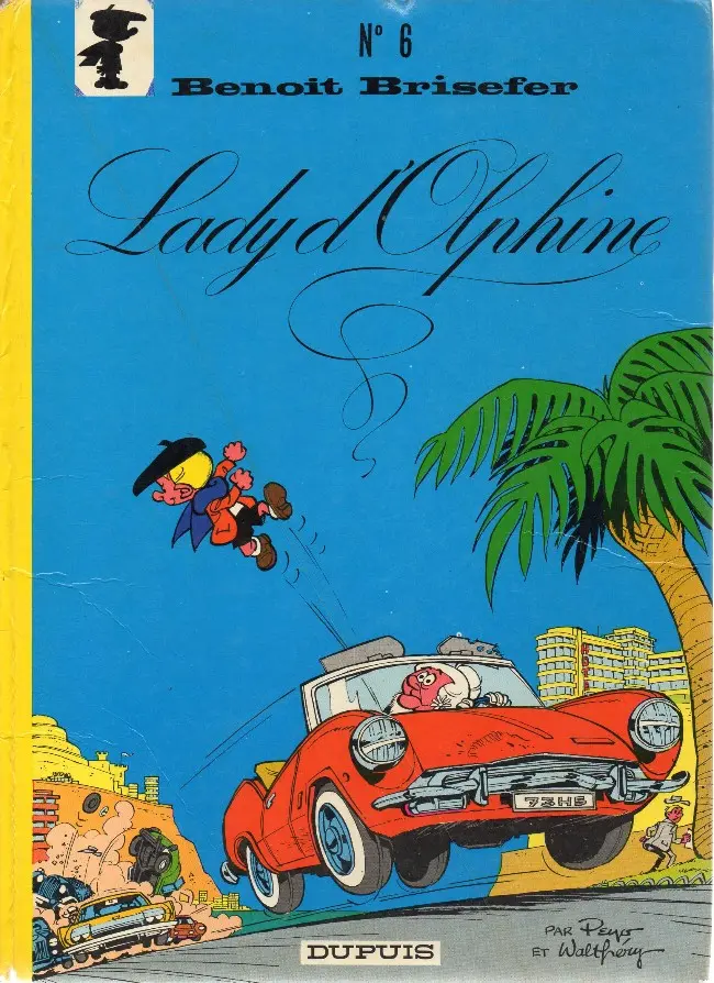 Couverture de l'album Benoît Brisefer Tome 6 Lady d'Olphine