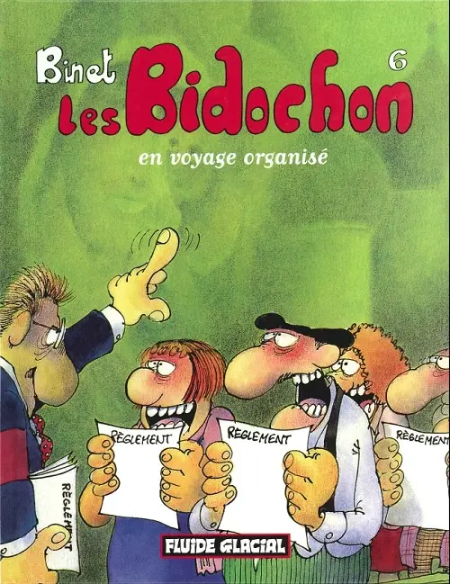 Couverture de l'album Les Bidochon Tome 6 Les Bidochon en voyage organisé
