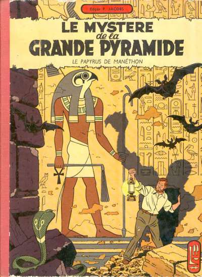 Couverture de l'album Blake et Mortimer Tome 3 Le Mystère de la Grande Pyramide - Le Papyrus de Manéthon