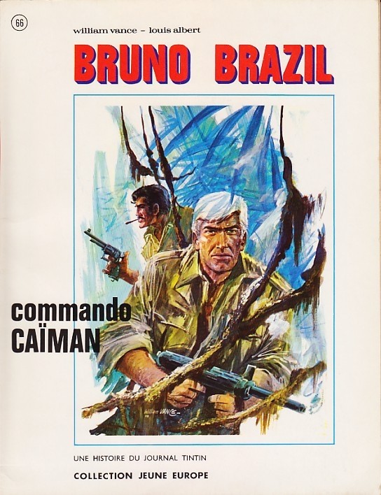 Couverture de l'album Bruno Brazil Tome 2 Commando Caïman