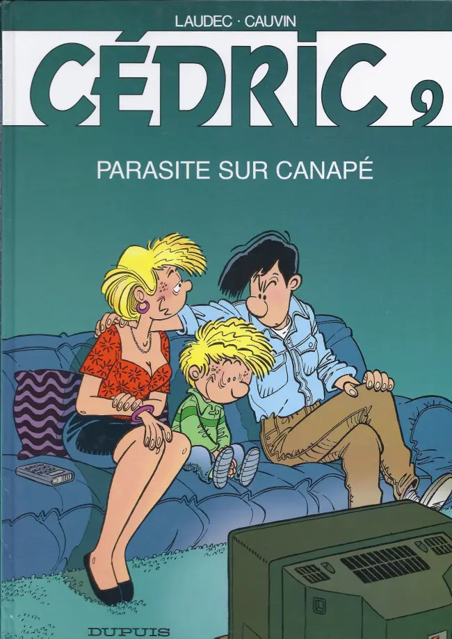 Couverture de l'album Cédric Tome 9 Parasite sur canapé
