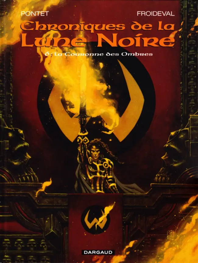 Couverture de l'album Chroniques de la Lune Noire Tome 6 La Couronne des Ombres