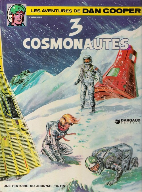 Couverture de l'album Les aventures de Dan Cooper Tome 9 3 Cosmonautes