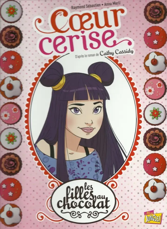 Couverture de l'album Les Filles au chocolat Tome 1 Cœur cerise