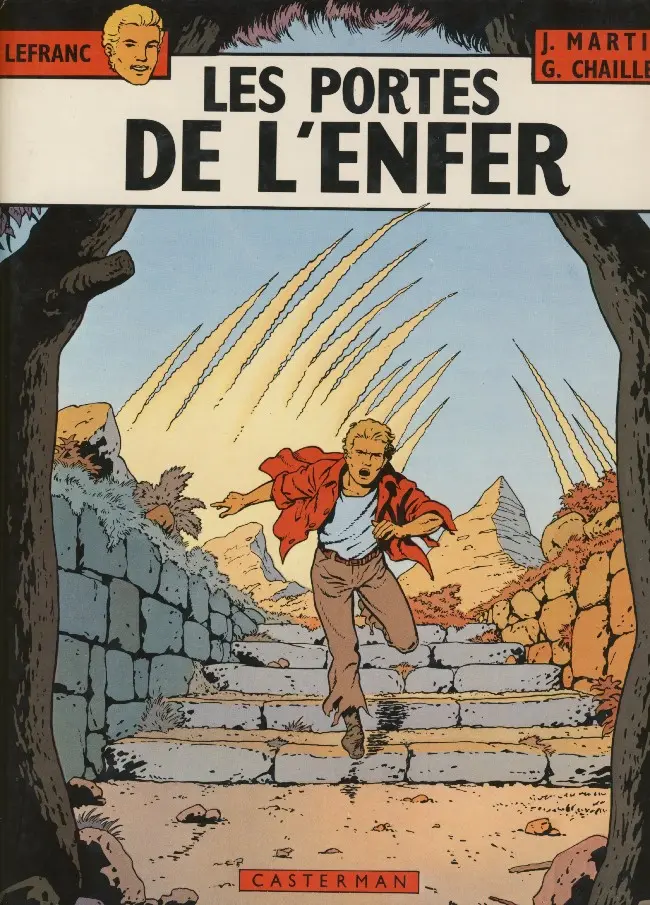Couverture de l'album Lefranc Tome 5 Les portes de l'enfer