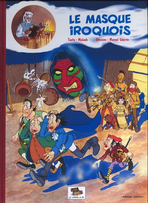 Couverture de l'album Les mémoires de Mathias Tome 2 Le masque iroquois