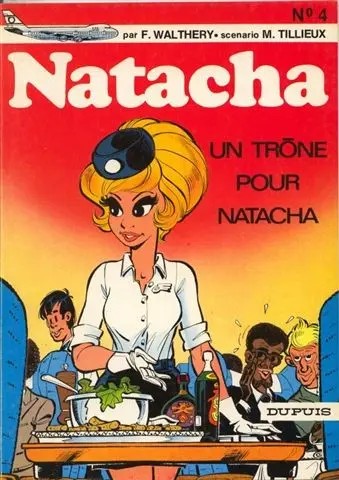 Couverture de l'album Natacha Tome 4 Un trône pour Natacha