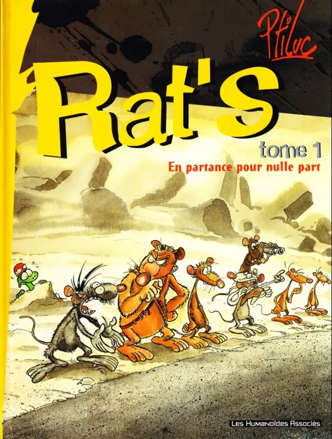 Couverture de l'album Rat's Tome 1 En partance pour nulle part