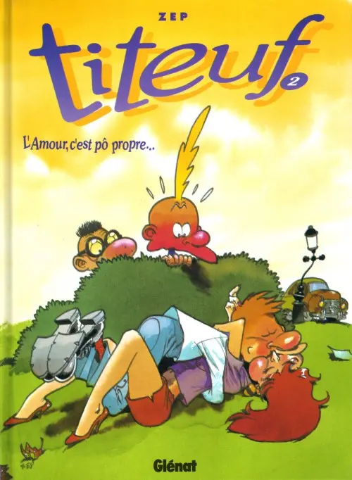 Couverture de l'album Titeuf Tome 2 L'amour, c'est pô propre…