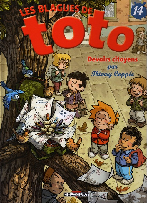Couverture de l'album Les Blagues de Toto Tome 14 Devoirs citoyens