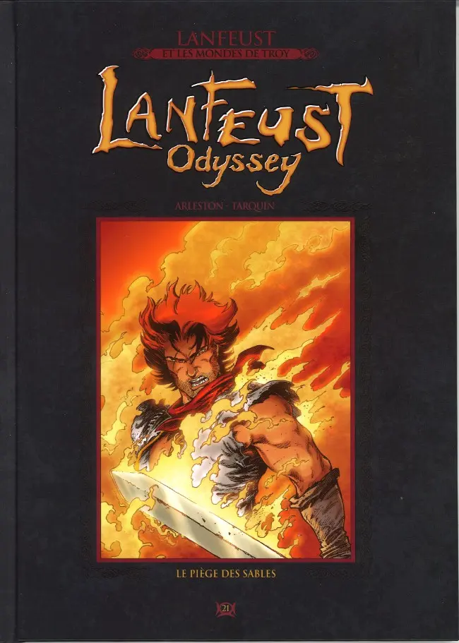 Couverture de l'album Lanfeust et les mondes de Troy Tome 21 Lanfeust Odyssey - Le Piège des sables