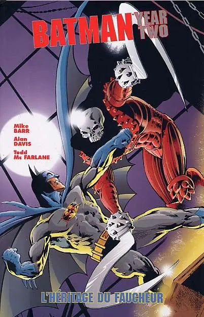 Couverture de l'album Privilège Semic Tome 20 Batman Year two - L'héritage du faucheur