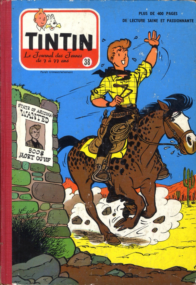 Couverture de l'album Tintin Tome 38