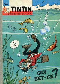 Couverture de l'album Tintin Tome 54 Tintin album du journal (n° 716 à 725)