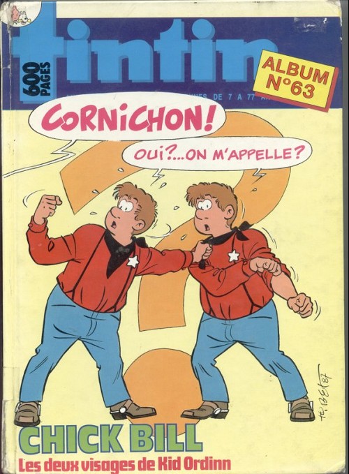 Couverture de l'album Tintin N° 63