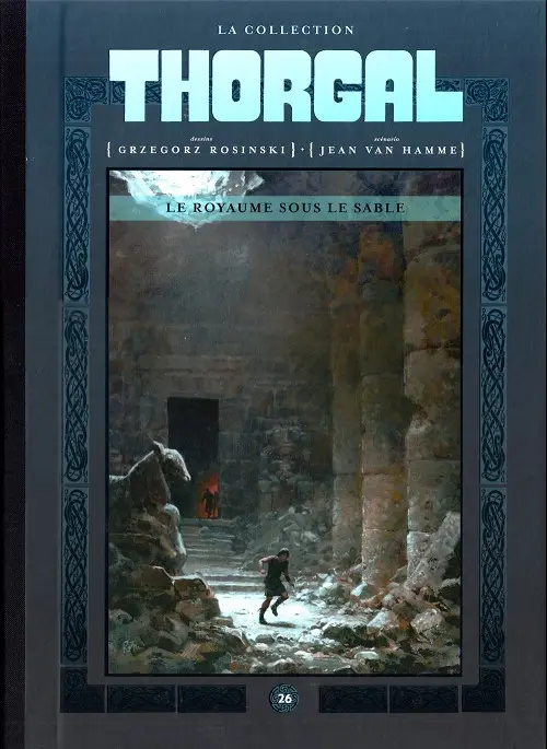 Couverture de l'album Thorgal La collection Tome 26 Le royaume sous le sable