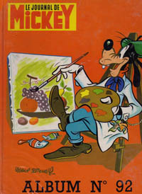Couverture de l'album Le Journal de Mickey Album N° 92